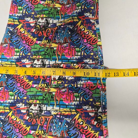 LoveLove Women's Graffiti Print Jogger Pants 3X Colorful Streetwear - Picture 15 of 16